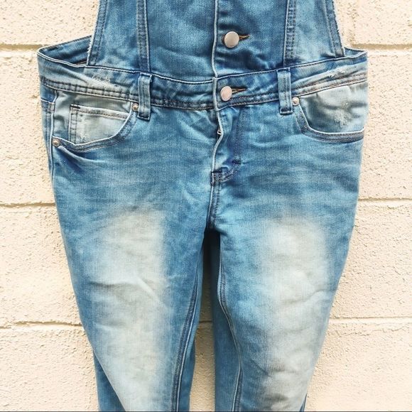 Tinseltown Denim Couture Bib Overalls. - Picture 6 of 15